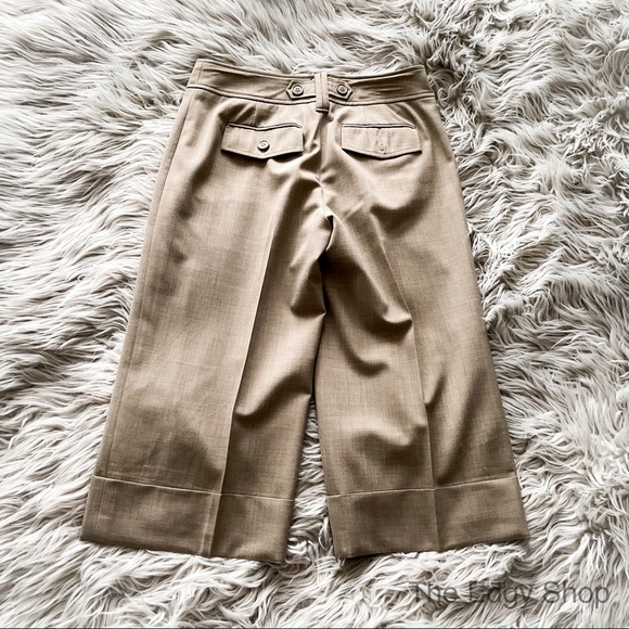 LOFT | Julie Crop Gaucho Trouser Dress Pants - Picture 4 of 7